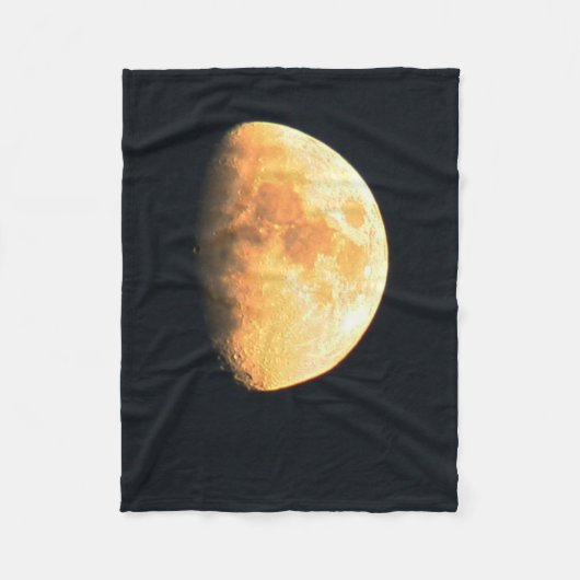Grote Oude Maan fbcna Fleece Deken (Voorkant)