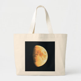 Grote oude maan jtcna grote tote bag