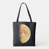 Grote oude maan stcanna tote bag (Achterkant)