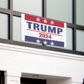 Grote Outdoor Trump 2024 Banner (Buitenkant Gebouw)