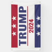 Grote Outdoor Trump 2024 Banner (Verticaal)