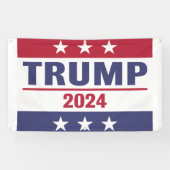 Grote Outdoor Trump 2024 Banner (Horizontaal)