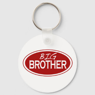 Grote (ovale) Broer Sleutelhanger