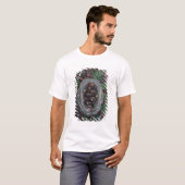Grote ovale schaal in reliëf t-shirt (Voorkant volledig)