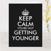 Grote, overgrootse, humoristische Birthday-kaart v Kaart (Gele Bloem)