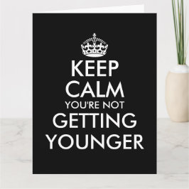 Grote, overgrootse, humoristische Birthday-kaart v Kaart