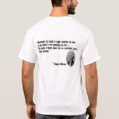 Grote overheid = Beperkte vrijheid T-shirt (Achterkant)