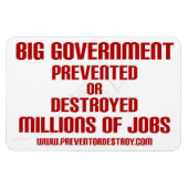 Grote overheid voorkomt of vernietigt miljoenen magneet (Horizontaal)