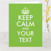 Grote oversized grappige verjaardagskaart voor hem kaart (Gele Bloem)