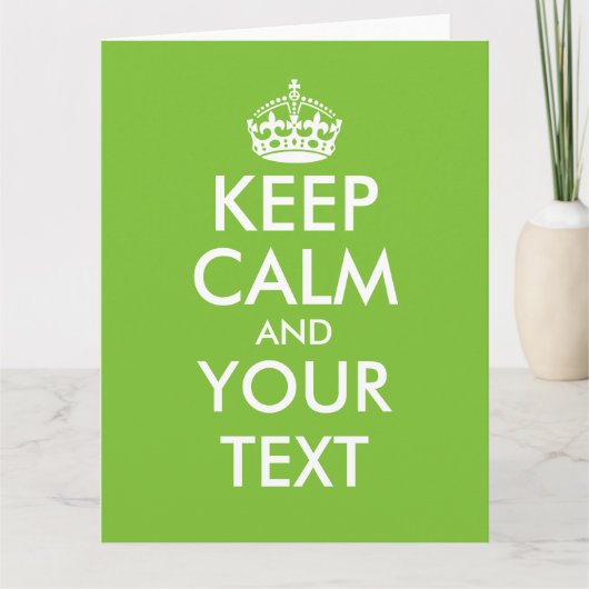 Grote oversized grappige verjaardagskaart voor hem kaart (Voorkant)