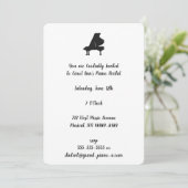 Grote overweging van Piano Herhaling achterlegger Kaart (Staand voorkant)