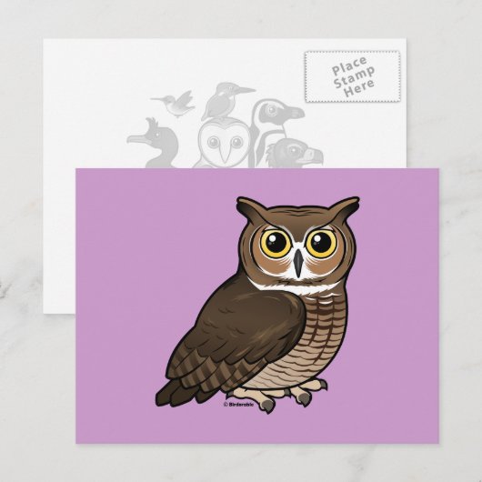 Grote paarden briefkaart (Voorkant / Achterkant)