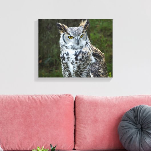 Grote paarden canvas afdruk (Insitu (Woonkamer))