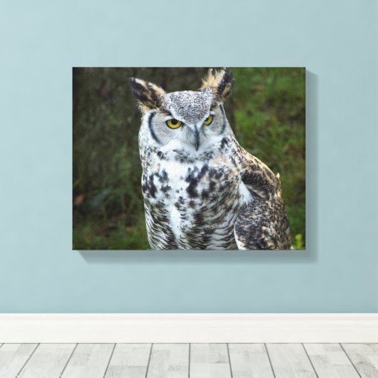 Grote paarden canvas afdruk (Insitu (Houten vloer))