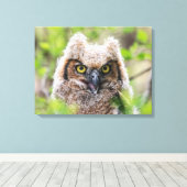 Grote paarden canvas afdruk (Insitu (Houten vloer))