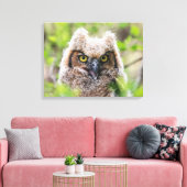 Grote paarden canvas afdruk (Insitu (Woonkamer))