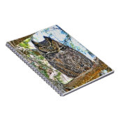 Grote paarden en kippen notitieboek (Rechterzijde)