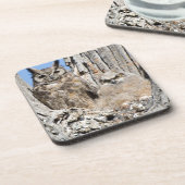 Grote paarden en konijnen bier onderzetter (Linkerzijde)