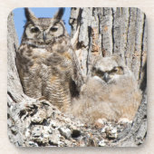 Grote paarden en konijnen bier onderzetter (Voorkant)