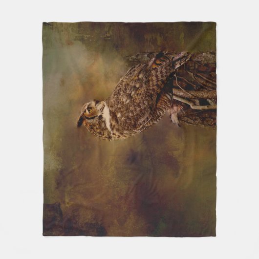 Grote paarden fleece deken (Voorkant)