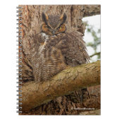 Grote paarden in de Douglas Fir Notitieboek (Voorkant)