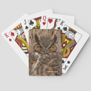 Grote paarden in de Douglas Fir Pokerkaarten