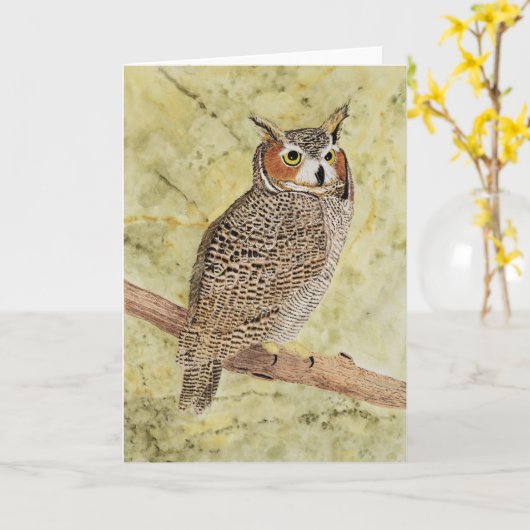 Grote paarden kaart (Gele Bloem)