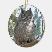 Grote paarden keramisch ornament (Links)