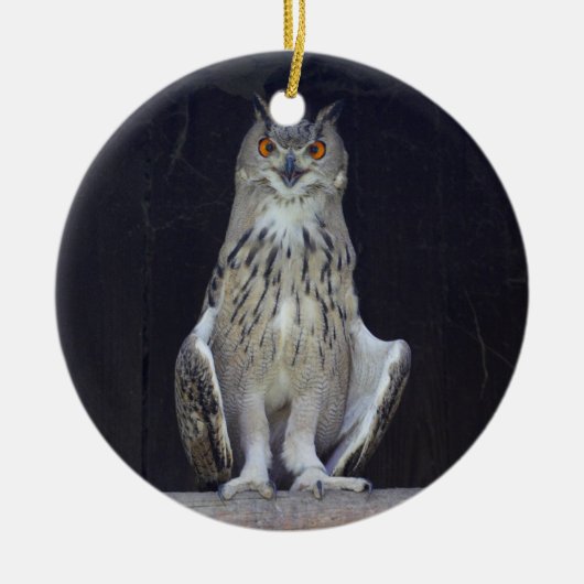 Grote paarden keramisch ornament (Voorkant)