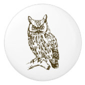 Grote paarden keramische knop (Voorkant)