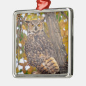 Grote paarden metalen ornament (Links)