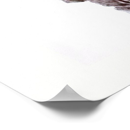 Grote paarden poster (Hoek)