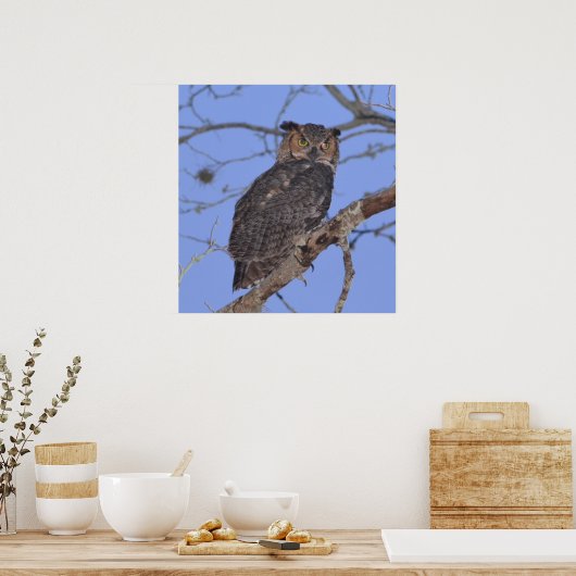 Grote paarden poster (Keuken)