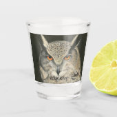 Grote paarden shot glas (Voorkant)