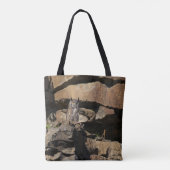 Grote paarden tote bag (Achterkant)