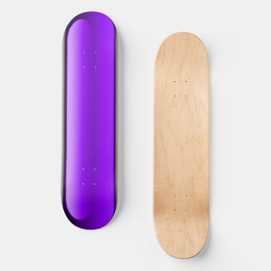 Grote Paarse ballon Persoonlijk Skateboard (Voorkant)