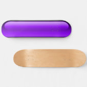 Grote Paarse ballon Persoonlijk Skateboard (Horizontaal)