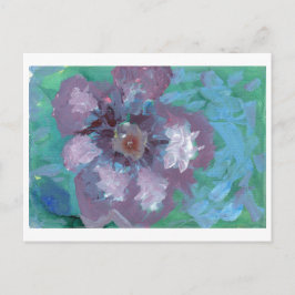 Grote paarse briefkaarten