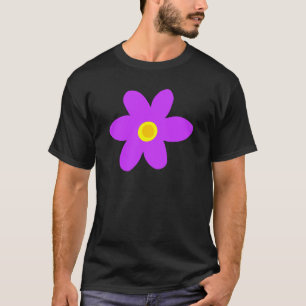 Grote Paarse ventilator T-shirt
