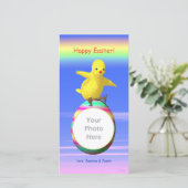 Grote Paas Kippenvleugels Feestdagenkaart (Staand voorkant)