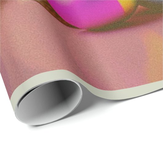 Grote paasbundel met kleurrijk Collectie eieren Cadeaupapier (Rol Hoek)