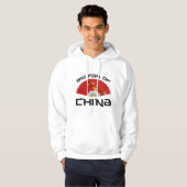 Grote pan uit China Hoodie (Voorkant volledig)