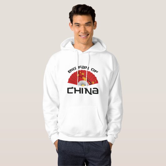 Grote pan uit China Hoodie (Voorkant volledig)