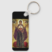 Grote Panagia uit Jaroslavl Sleutelhanger (Achterkant)
