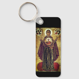 Grote Panagia uit Jaroslavl Sleutelhanger