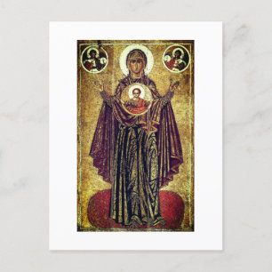Grote Panagia van Jaroslavl Feestdagenkaart