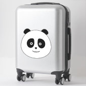 Grote Panda-Sticker Sticker (Koffer)