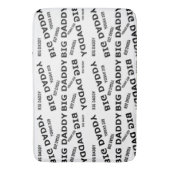 Grote papa. badmat (Voorkant Verticaal)