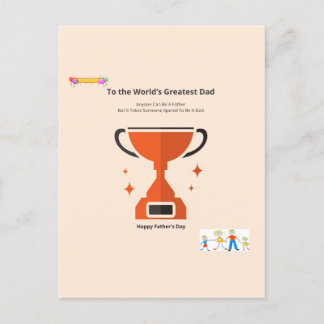 Grote Papa Briefkaart