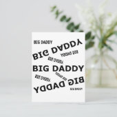 Grote papa. briefkaart (Staand voorkant)